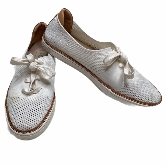 ugg sidney sneaker white